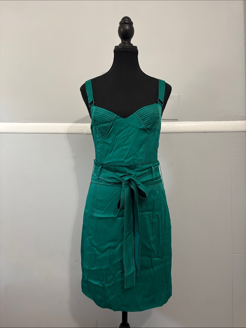 Free People Teal Green Sleeveless Women's Party Dress